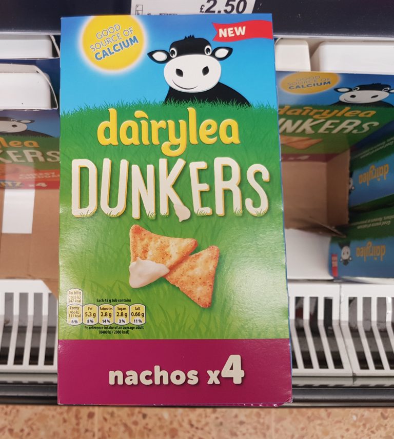 Dairylea dunkers nachos syns