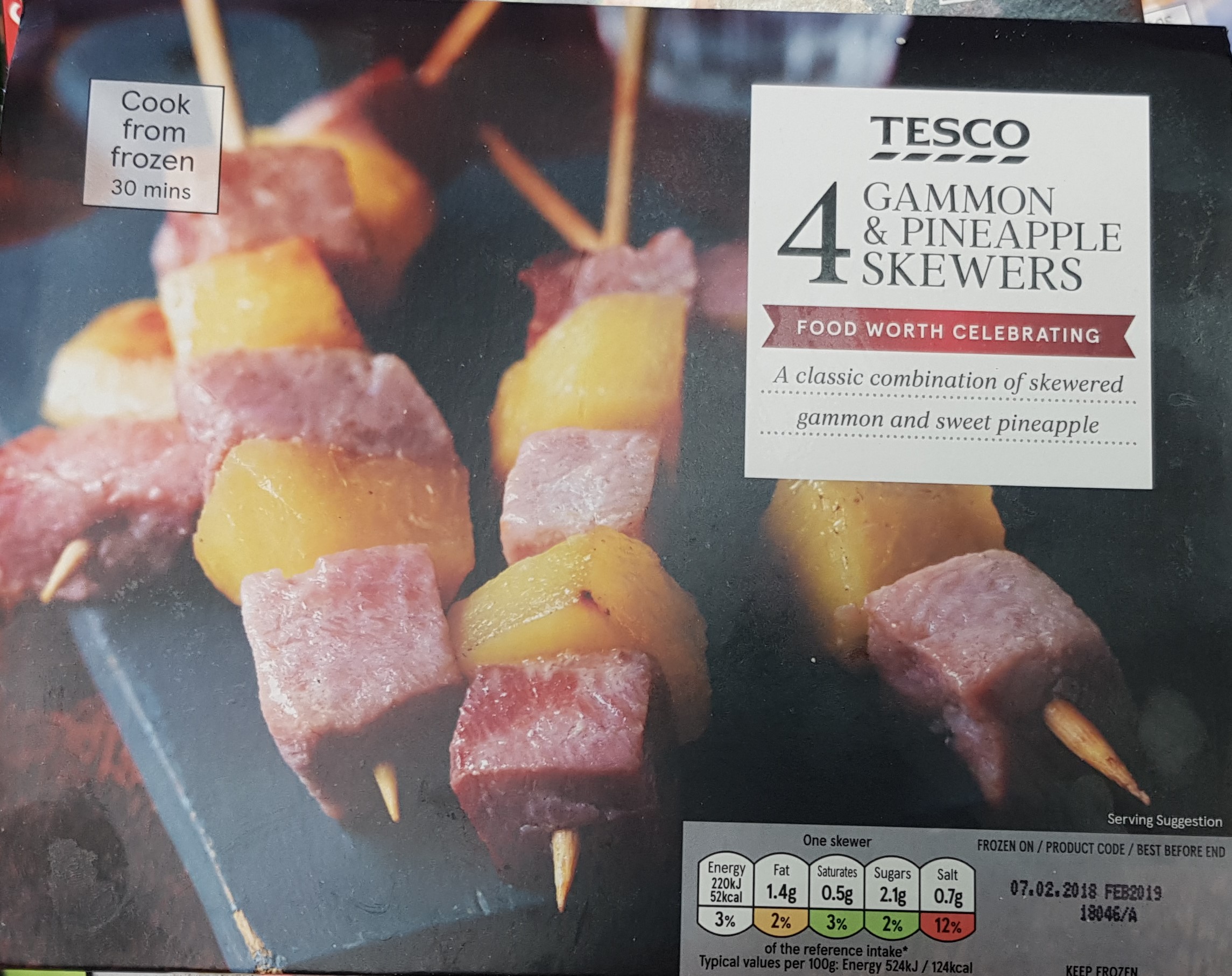 Gammon & Pineapple Skewers SW Lads