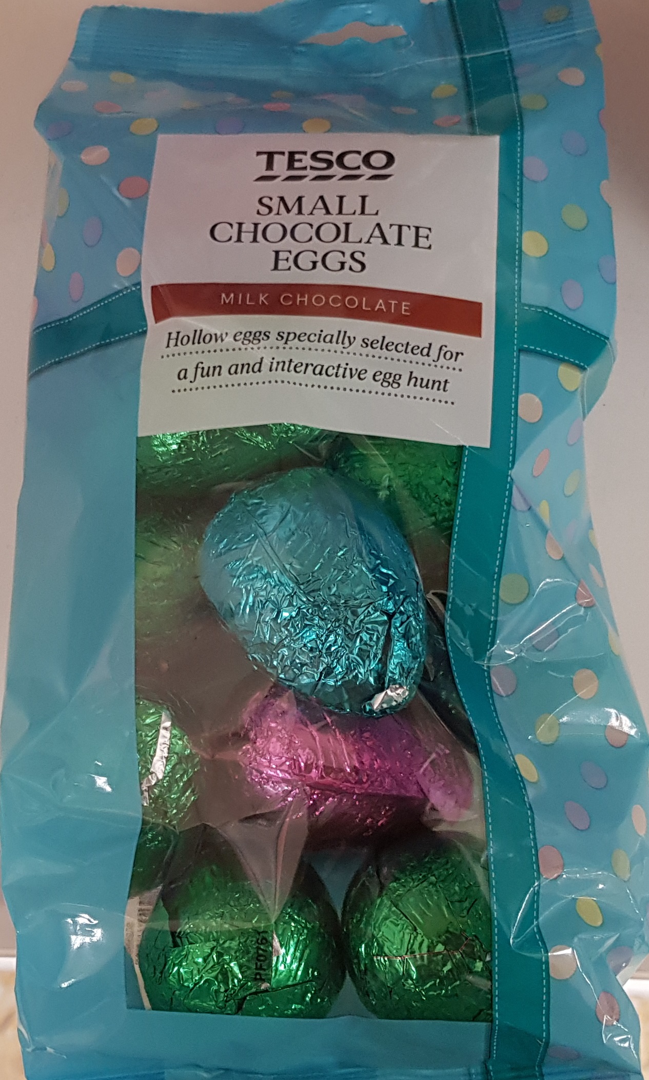 Tesco Small Chocolate Eggs SW Lads