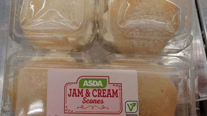 Asda Jam & Cream Scones syns