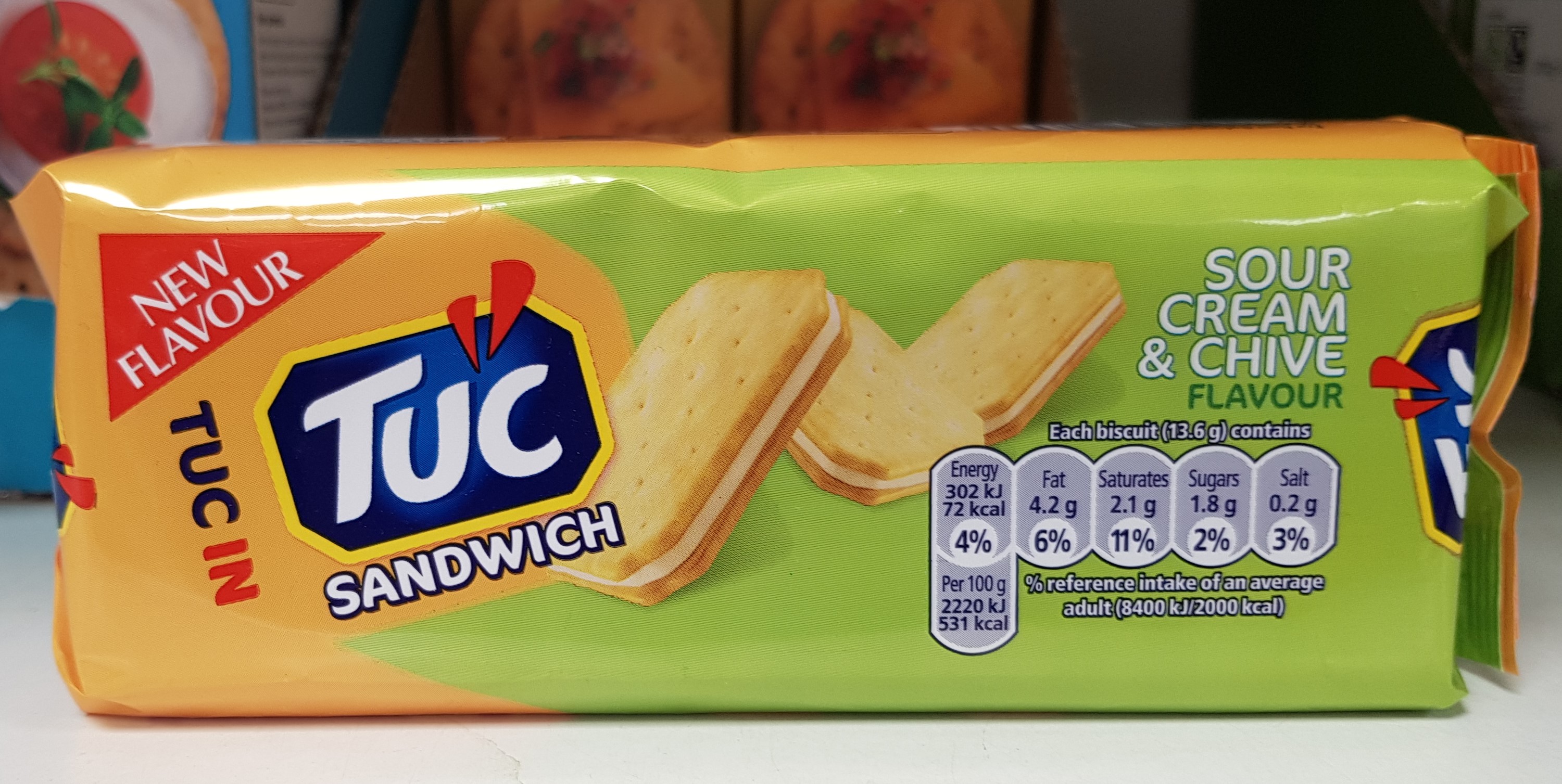 Tuc sandwich sour cream & chive syns,Syn search results 9th Sep 2018